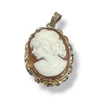 Colgante Mandile 1922 Mujer Cammei  in Plata Conchiglia 2MCICM224 - 2MCICM224